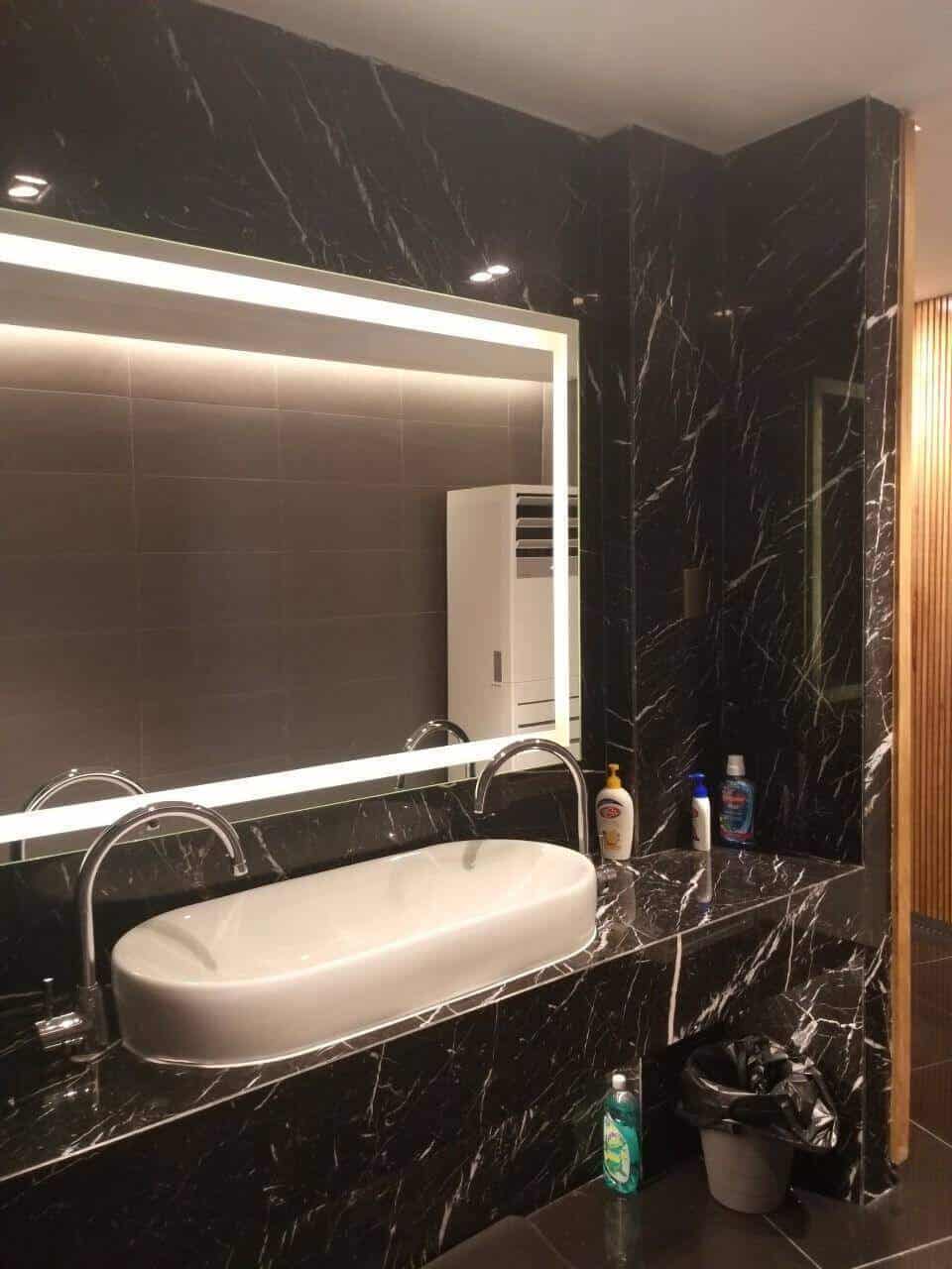 thi công đá mặt tiền