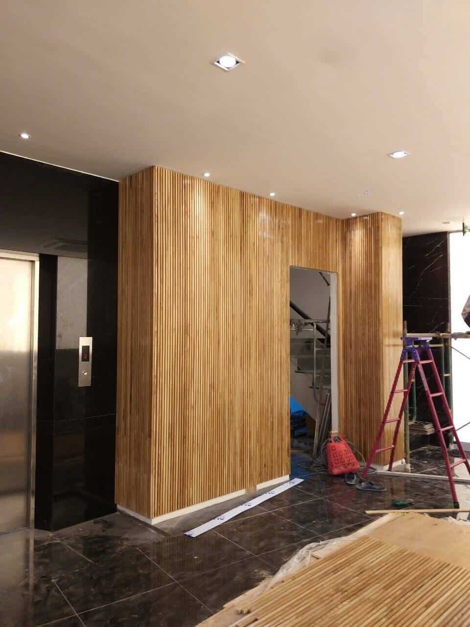 ốp vách gỗ trang trí
