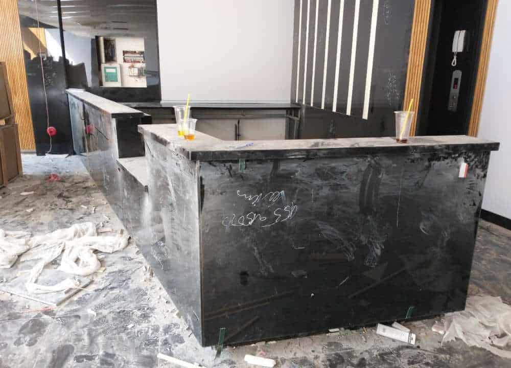 thi công quầy bar pha chế