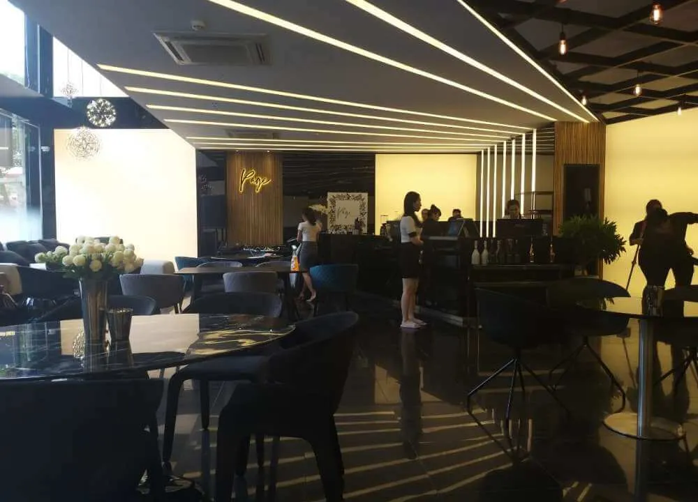 Báo giá thi công quán cafe