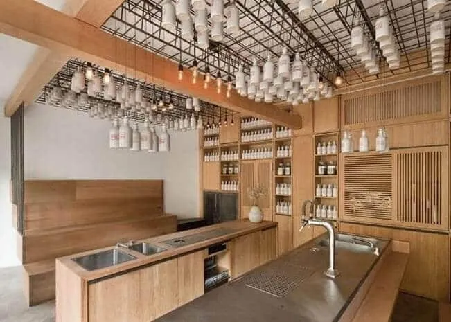 Quầy thu ngân gỗ đẹp giá thành thấp