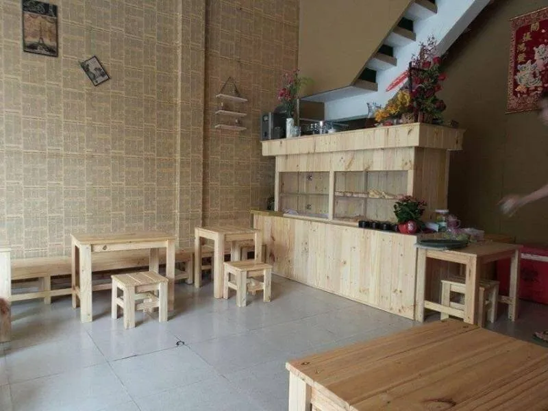 Quầy thu ngân gỗ đẹp giá thành thấp