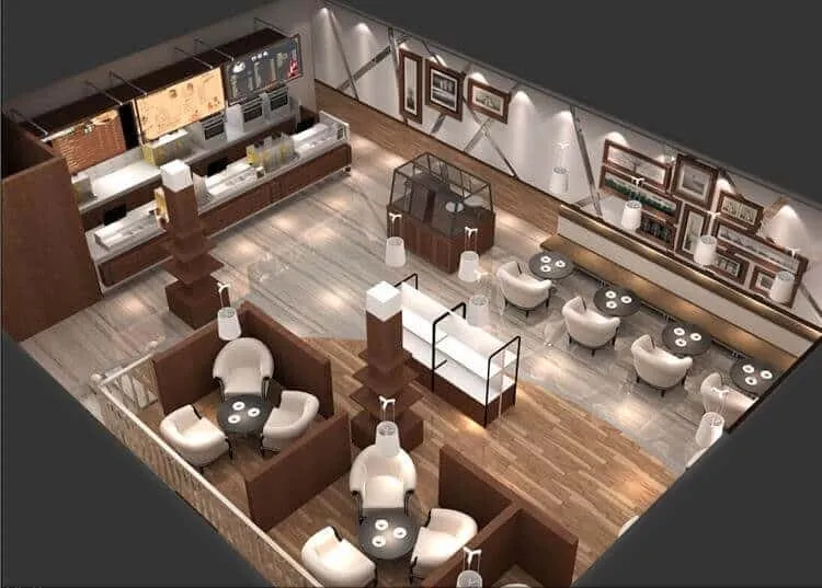 Báo giá thi công quán cafe