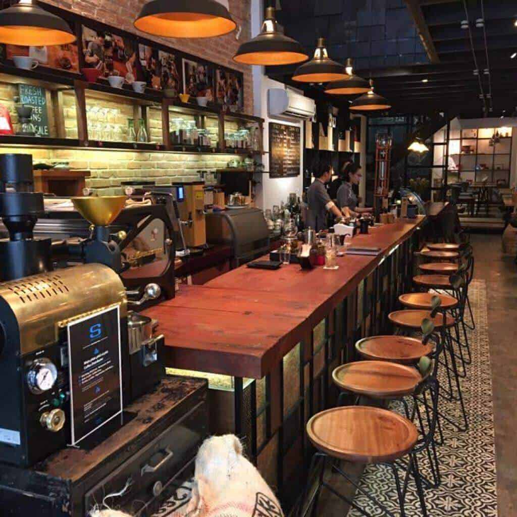 Báo giá thi công quán cafe