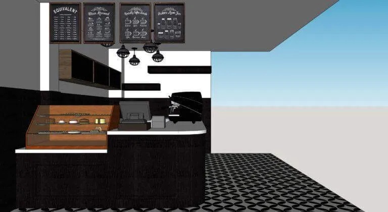 Quầy pha chế giá rẻ