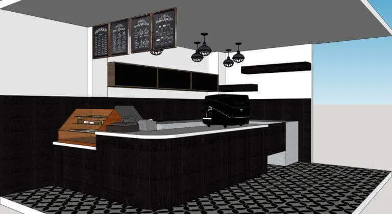 Quầy pha chế giá rẻ