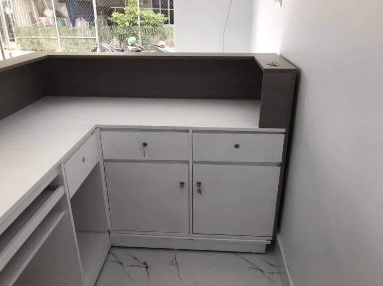Quầy thu ngân tiệm cầm đồ thu hút tài vận