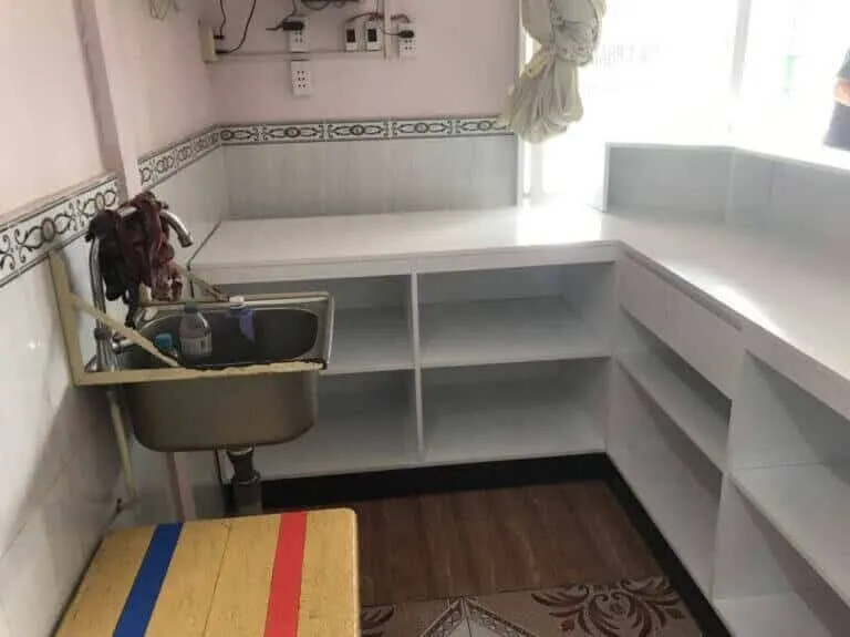 Quầy thu ngân tiệm cầm đồ thu hút tài vận