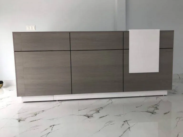 Quầy thu ngân tiệm cầm đồ thu hút tài vận