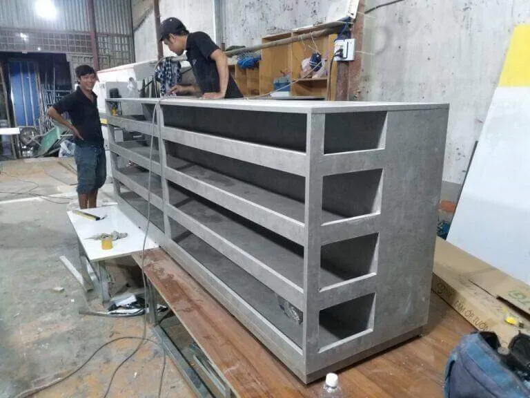 Thi công nội thất chung cư gỗ công nghiệp