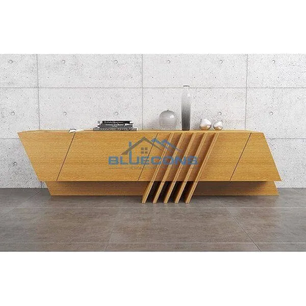 Bật mí 3 mẫu quầy lễ tân nhà hàng chất lượng của Bluecons