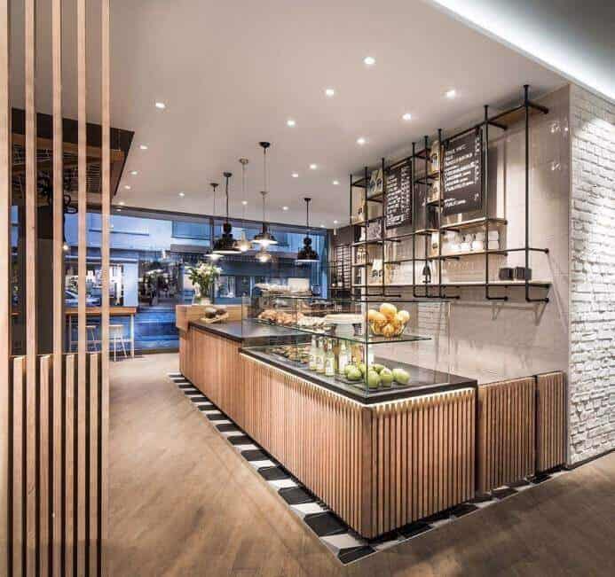 Nên chọn vị trí đẹp cho quầy pha cafe