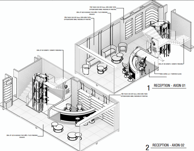 Báo giá thi công nội thất văn phòng đẹp