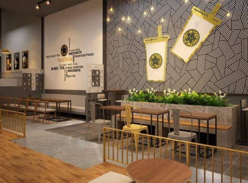 Báo giá thi công quán cafe