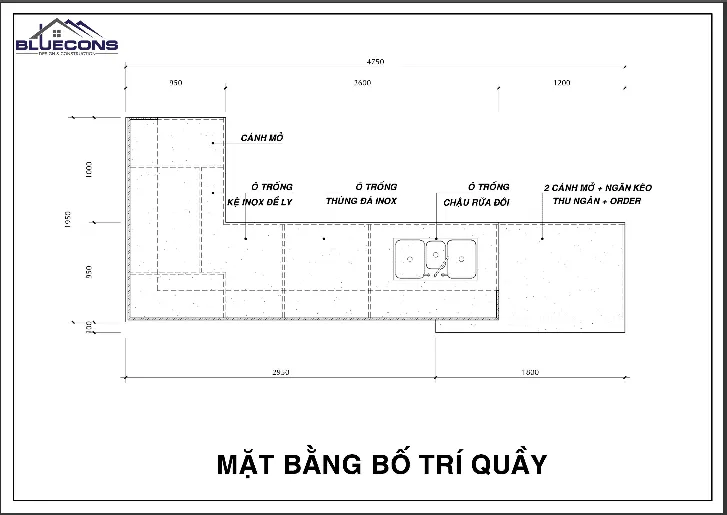 Báo giá thi công quán cafe