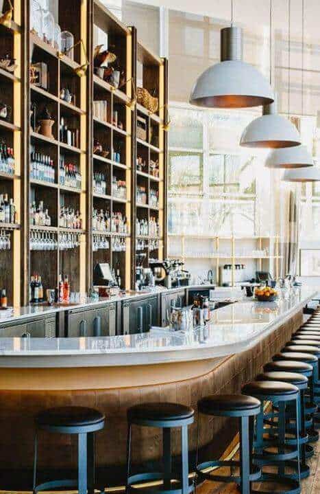 Thiết kế quầy bar nhà hàng sang trọng