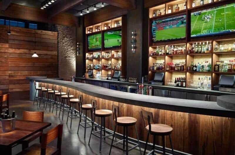 Thiết kế quầy bar nhà hàng nhỏ
