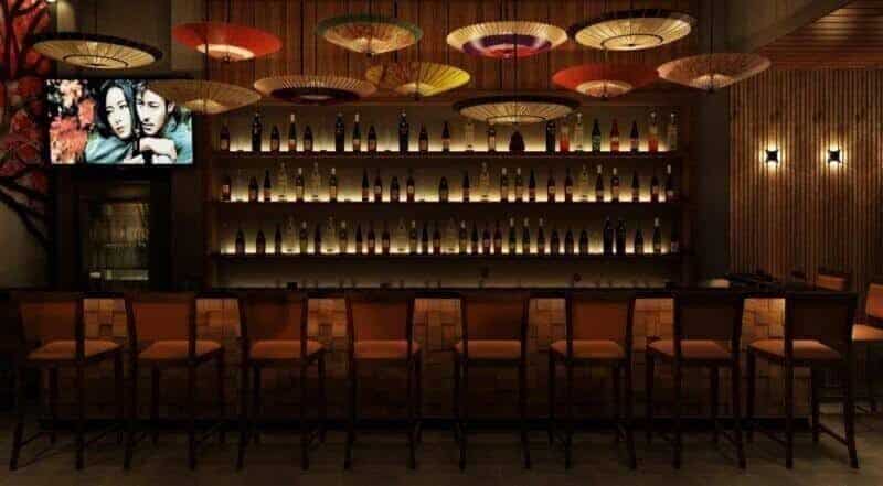 Thiết kế quầy bar nhà hàng bố trí hợp lý