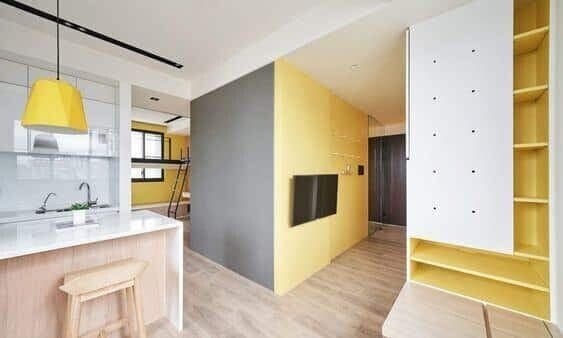 Mẫu thiết kế nội thất chung cư đẹp 50m2 Mẫu thiết kế nội thất chung cư đẹp 50m2