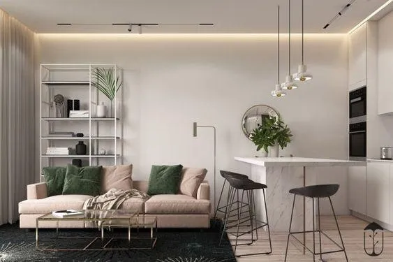 Mẫu thiết kế nội thất chung cư đẹp 50m2 11 Mẫu thiết kế nội thất chung cư đẹp 50m2