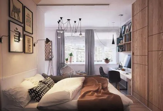 Mẫu thiết kế nội thất chung cư đẹp 50m2 14 Mẫu thiết kế nội thất chung cư đẹp 50m2