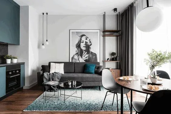 Mẫu thiết kế nội thất chung cư đẹp 50m2 12 Mẫu thiết kế nội thất chung cư đẹp 50m2