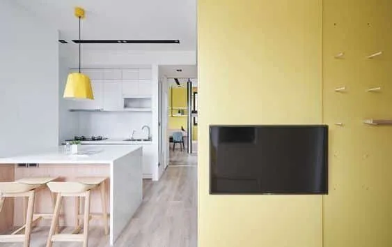 Mẫu thiết kế nội thất chung cư đẹp 50m2 8 Mẫu thiết kế nội thất chung cư đẹp 50m2