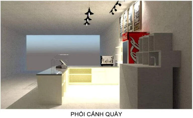Quầy pha chế giá rẻ