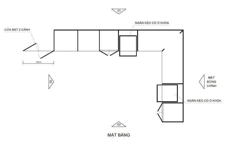Quầy pha chế giá rẻ