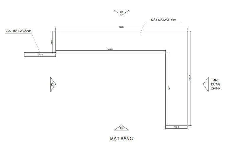 Quầy pha chế giá rẻ