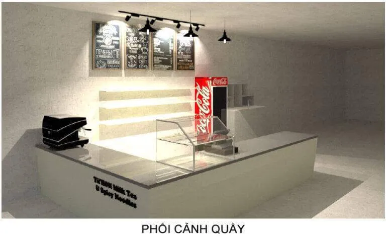 Quầy pha chế giá rẻ