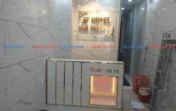 Quầy lễ tân vân đá chất lượng cao