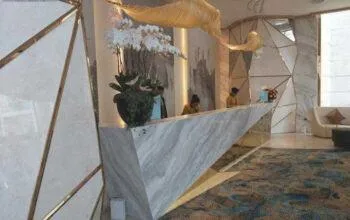 Quầy lễ tân vân đá chất lượng cao