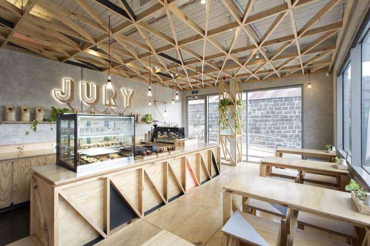 Thi công quầy bar quán cafe