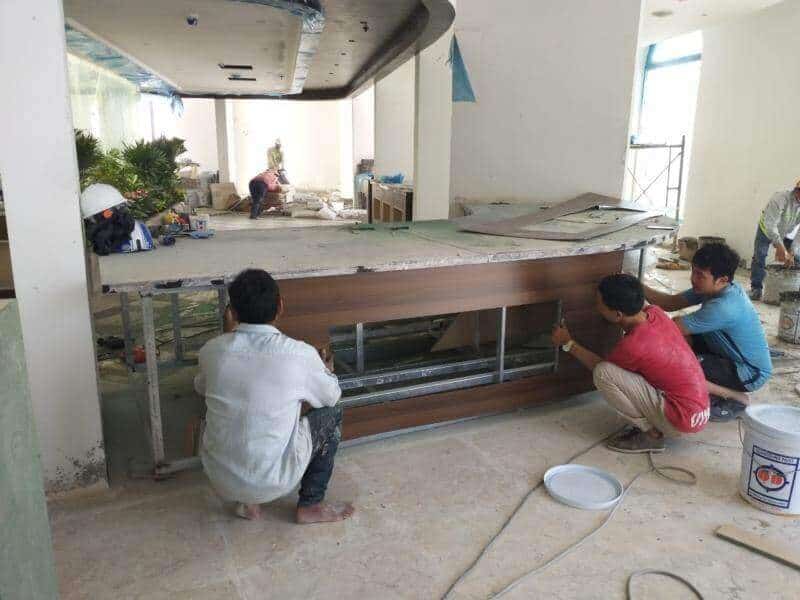 Báo giá thi công quán cafe