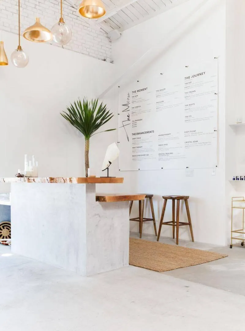 Quầy bar trà sữa nhỏ gọn tinh tế
