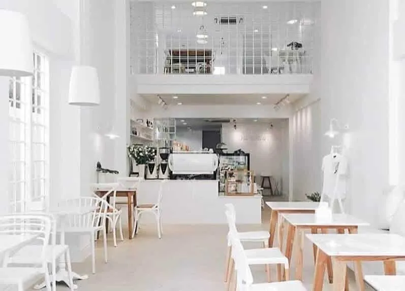 Kích thước quầy bar trà sữa hợp lý