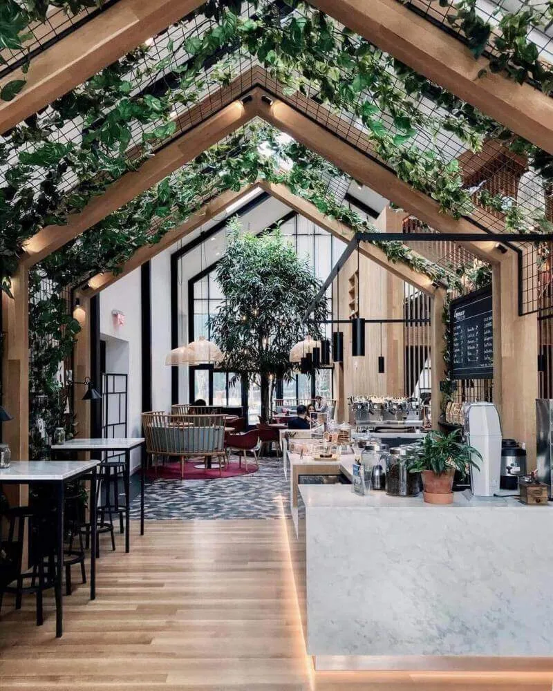 Thiết kế quầy bar trà sữa phù hợp diện tích