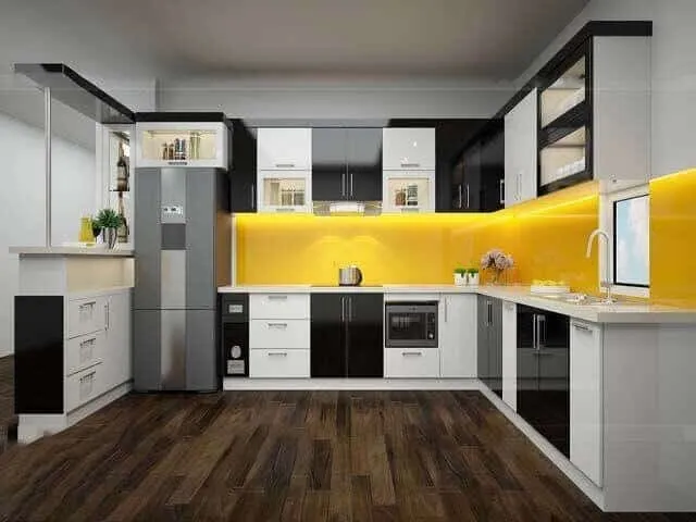 Tủ trưng bày đồ cổ cho phòng khách ấn tượng