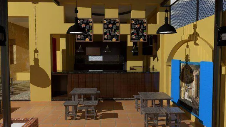 Thiết kế quán cafe phong cách vintage