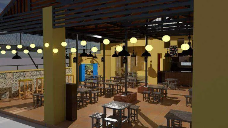 Thiết kế quán cafe phong cách vintage