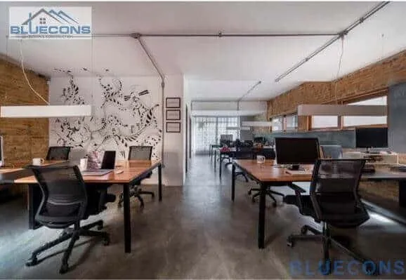 Không gian trang trí nội thất văn phòng thiết kế đơn giản nhưng đầy nghệ thuật và sang trọng