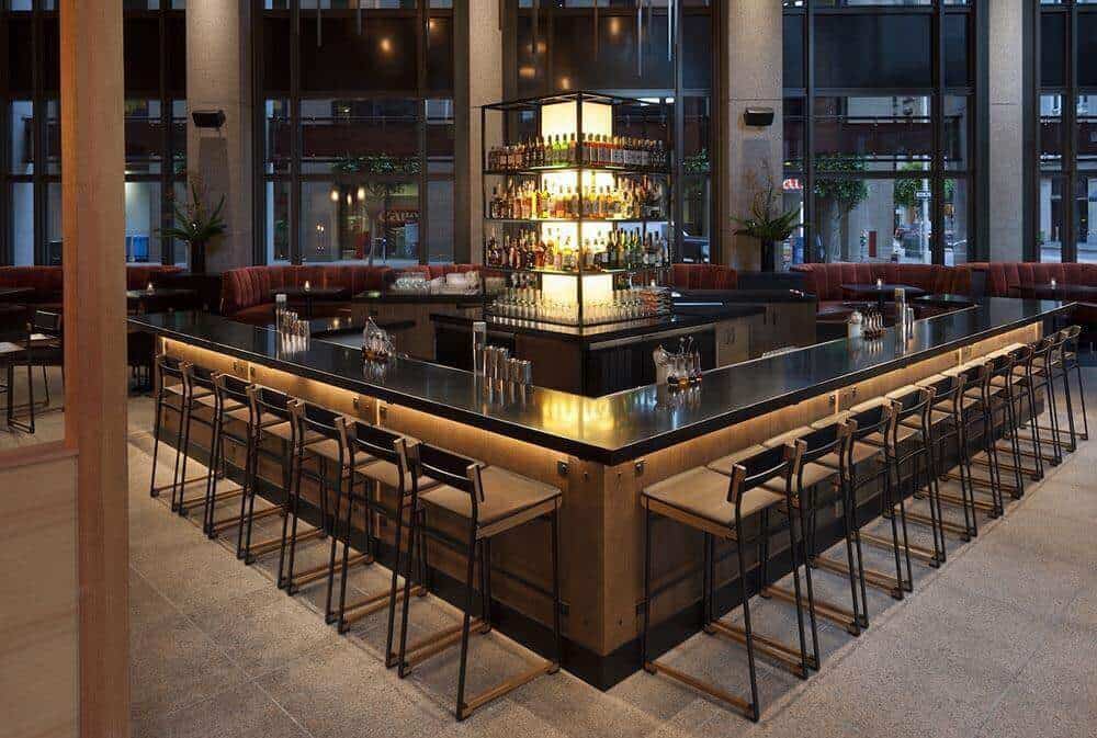 Nội thất quầy bar hiện đại