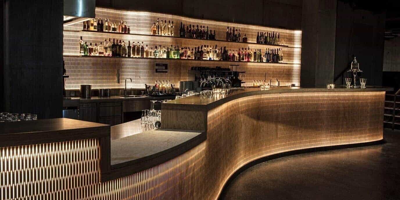 Trang trí quầy bar hiện đại 03