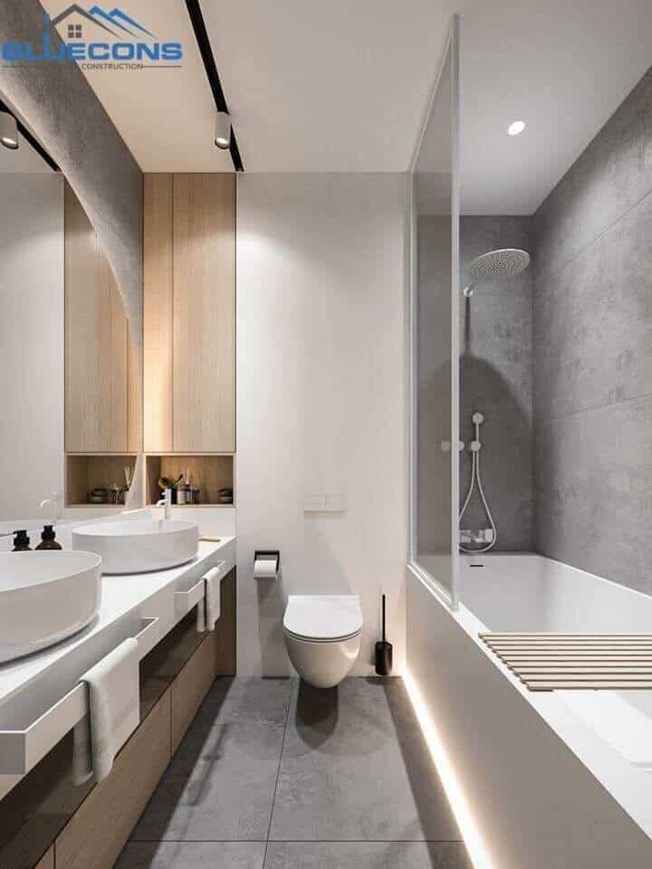 Thiết kế tủ âm tường chống mối mọt, chống thấm tốt cho căn hộ chung cư