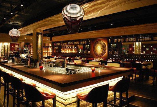 Phong cách thiết kế quầy bar nhà hàng gần gũi
