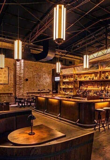 Phong cách thiết kế quầy bar nhà hàng gần gũi