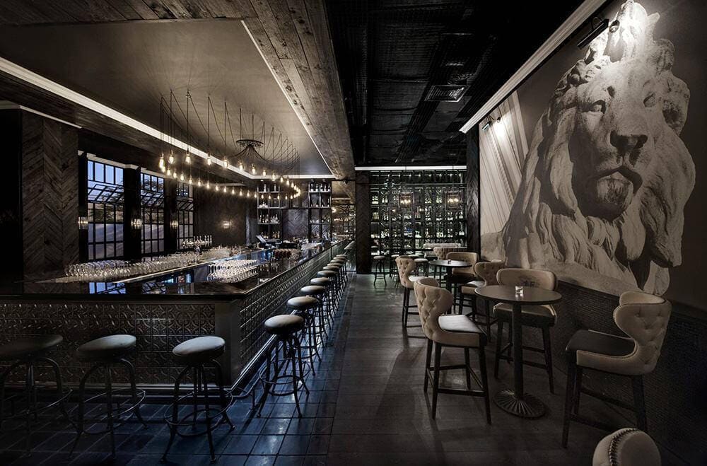 Phong cách thiết kế quầy bar khách sạn cao cấp 