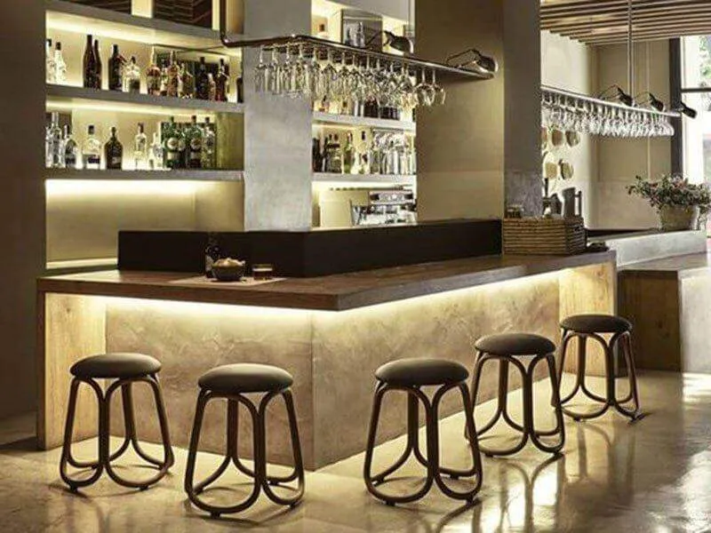 Quầy thu ngân gỗ đẹp giá thành thấp