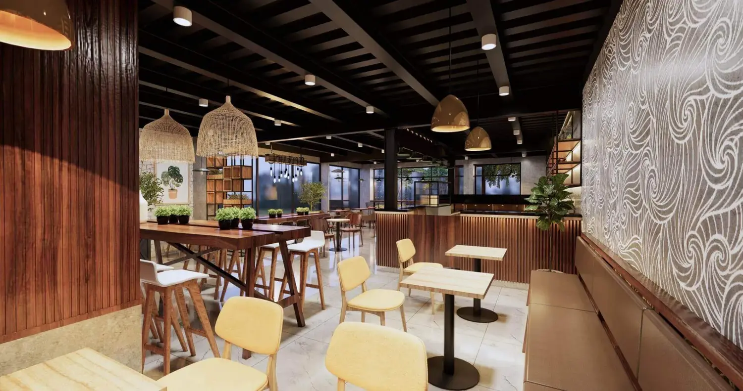 Thiết kế quán cafe phong cách vintage